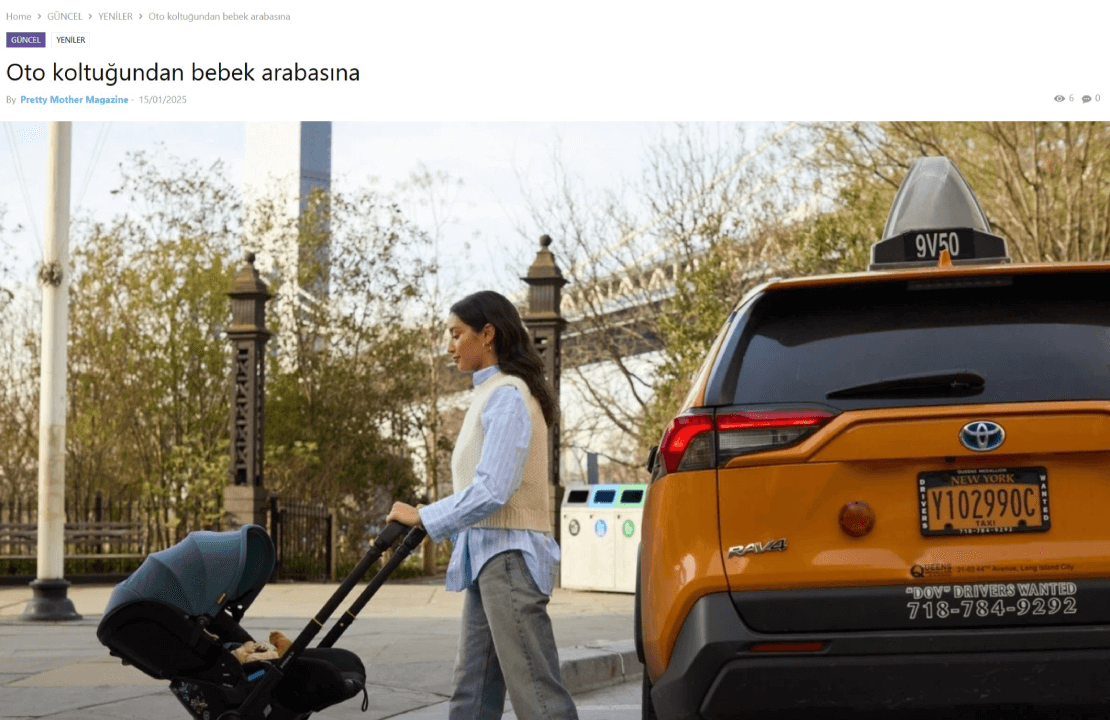 Oto Koltuğundan Bebek Arabasına
