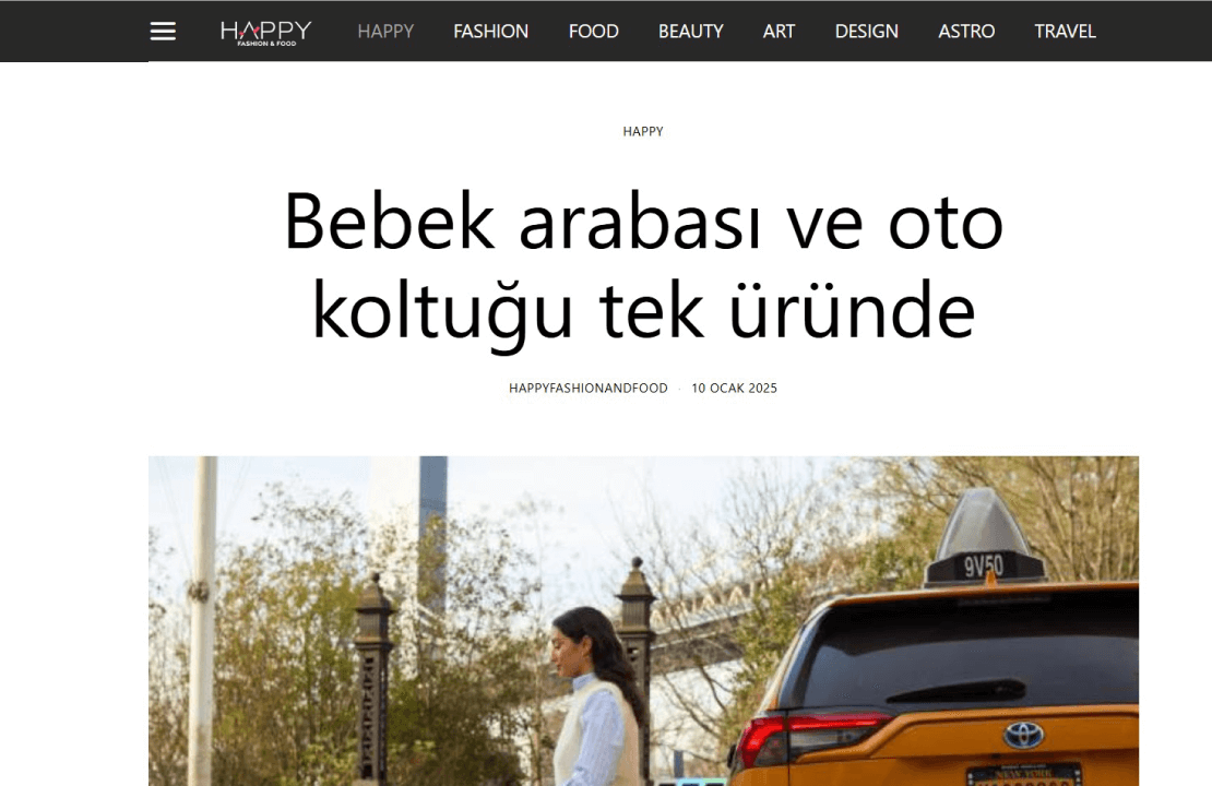 Bebek Arabası Ve Oto Koltuğu Tek Üründe